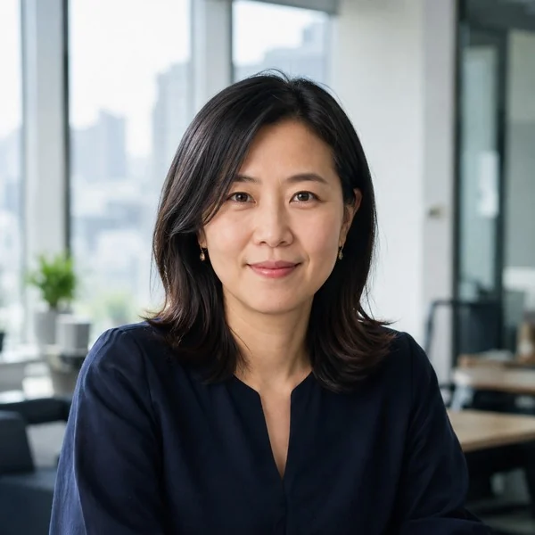 共同創辦人林郁婷的頭肩照